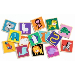 Djeco - houten educatief spel - Houten memo - vanaf 2 jaar