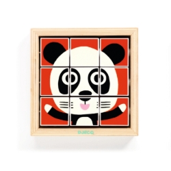Djeco - houten draaipuzzel - Tournanimo - vanaf 2 jaar