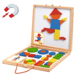 Djeco Géoforme – Magnetisch Creatief Spel – Vanaf 4 Jaar