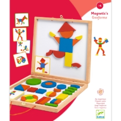 Djeco Géoforme – Magnetisch Creatief Spel – Vanaf 4 Jaar