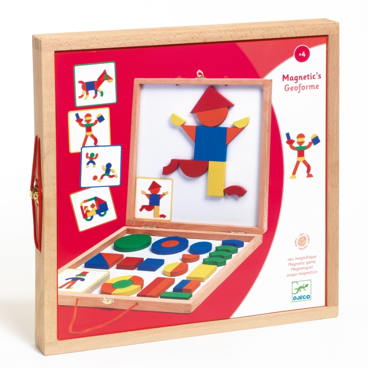 Djeco Géoforme – Magnetisch Creatief Spel – Vanaf 4 Jaar