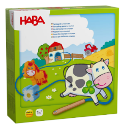 HABA Mijn Eerste Speelwereld Boerderij Rijgspel Verpakking