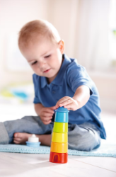 HABA stapelspeelgoed vuurtoren Spelende baby