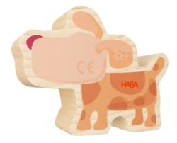 My 1st Block World Hond Gustav Achterkant