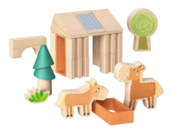 My 1st Block World Paardenstal Speelset