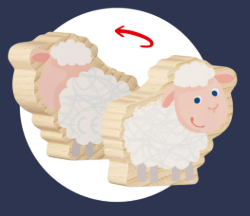 My 1st Block World Schapenweide Schaap