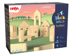 My 1st Block World XXL bouwstenenset 62 delen Verpakking