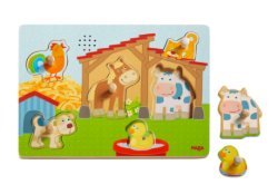 HABA Geluidenpuzzel Op de boerderij Geluid