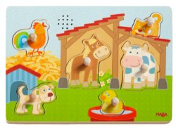 HABA Geluidenpuzzel Op de boerderij