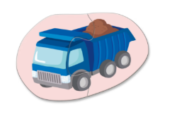 HABA 4 Eerste Puzzels Bouwplaats Vrachtwagen