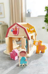 HABA Sorteerbox en Speelhuis Boerderij