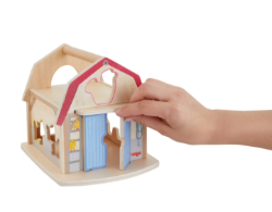 HABA Sorteerbox en Speelhuis Boerderij