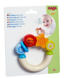 HABA Bijt- en Grijpring Sterretje & Bel