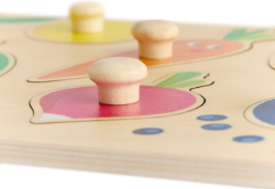 HABA Houten Knoppuzzel Kleuren Fruit