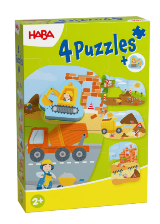 HABA Puzzels Bouwplaats Verpakking