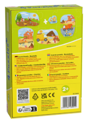 HABA Puzzels Bouwplaats Verpakking Achterkant