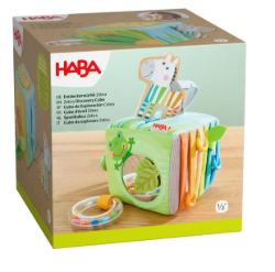 HABA Ontdekkubus Zebra