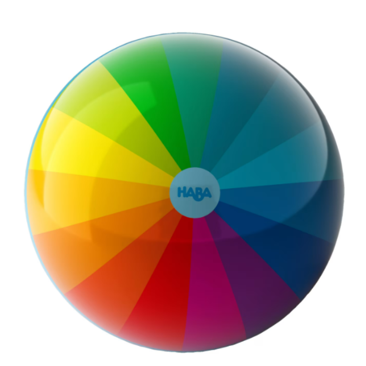 HABA Speelbal PVC - Regenboogkleuren