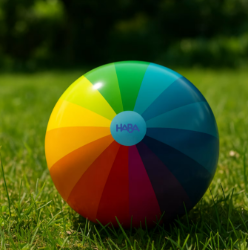 HABA Speelbal PVC - Regenboogkleuren