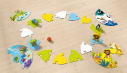 HABA spel en puzzel - De leeuw en zijn vriendjes