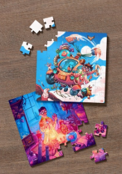 HABA puzzel en spel Crazy Copter