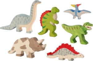 Image de la catégorie Holztiger Dinosaurussen