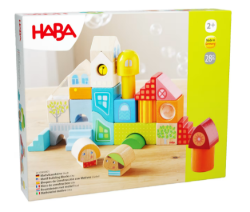 HABA Houten Bouwblokken Stad met Geluideffecten