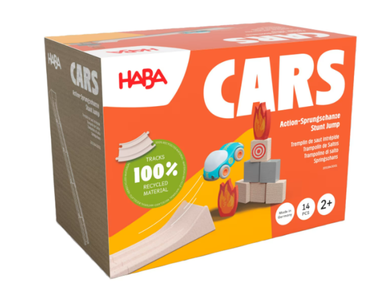 HABA Cars – Springschans Actie Set met Auto