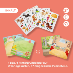 HABA Magneetspeldoos Paarden