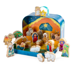 HABA Speelwereld Koffer – Kerststal
