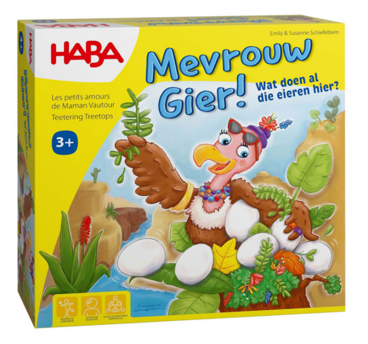 HABA Mevrouw Gier wat doen al die eieren hier