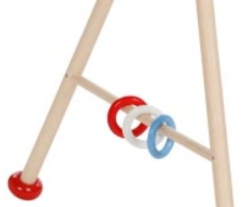 Goki Babygym Auto’s – Houten Speelgym met Auto’s - vanaf 0 maanden