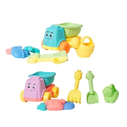 BIOplastic Strandset Kiepwagen – 7-delig Zand- & Waterspeelgoed - Vanaf 3 jaar