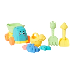 BIOplastic Strandset Kiepwagen – 7-delig Zand- & Waterspeelgoed - Vanaf 3 jaar
