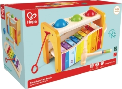 Hape Pound & Tap Bench – Hamerbank & Xylofoon – Vanaf 1 Jaar