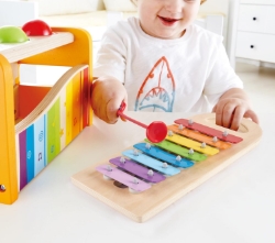 Hape Pound & Tap Bench – Hamerbank & Xylofoon – Vanaf 1 Jaar