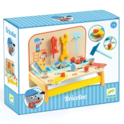 Djeco Bricotoo houten werkbank – tafelmodel – vanaf 3 jaar