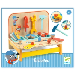 Djeco Bricotoo houten werkbank – tafelmodel – vanaf 3 jaar