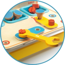 Djeco Bricotoo houten werkbank – tafelmodel – vanaf 3 jaar