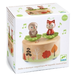 Djeco muziekdoosje Uil en Vos - Melodie van het bos – Decoratief