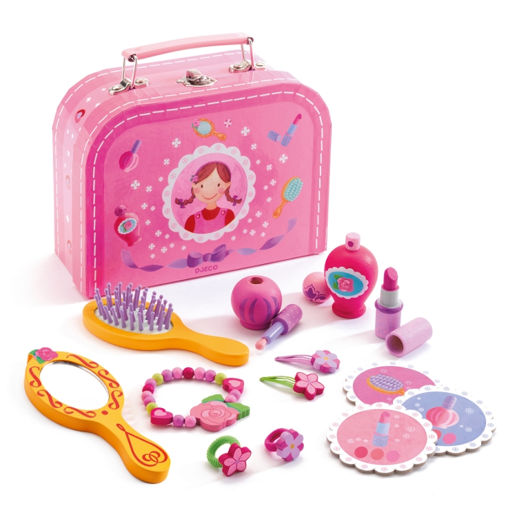 Djeco Mijn beautycase – houten verzorgingsset – vanaf 4 jaar