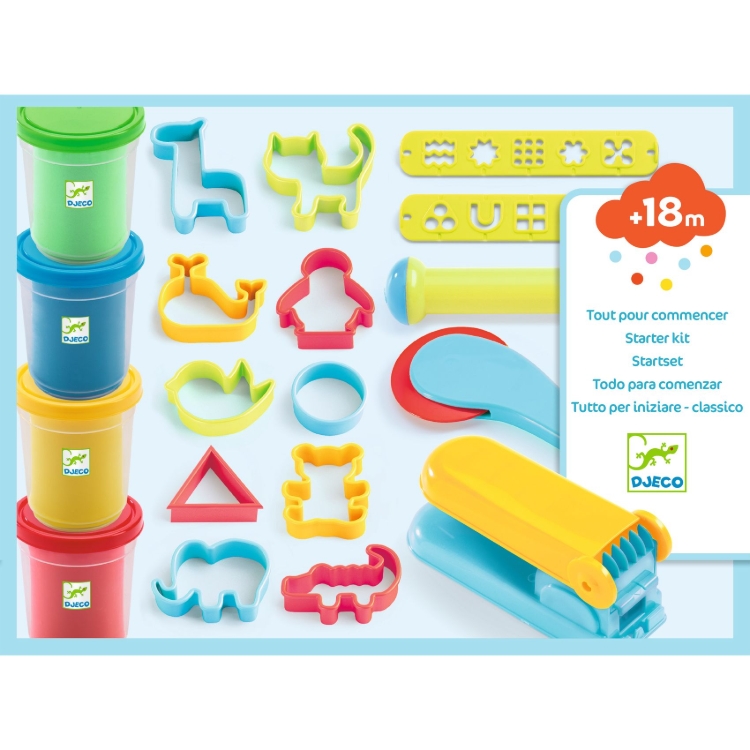 Djeco eerste Kleiset – Introductie werken met Klei – vanaf 18 maanden