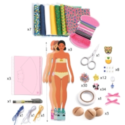 Djeco Mode by Magali – Creatieve Kledingmaakset – van 7 tot 12 jaar