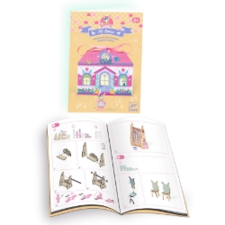 Djeco Mi House Rosie – DIY Miniatuurhuis met Konijn - vanaf 8 jaar
