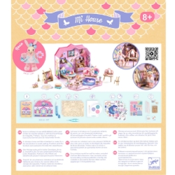 Djeco Mi House Rosie – DIY Miniatuurhuis met Konijn - vanaf 8 jaar