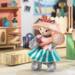 Djeco Mi House Mia – DIY miniatuurhuis met Kat - vanaf 8 jaar