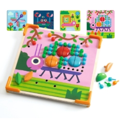 Afbeeldingen van Djeco Mosaïco Mini Animo – Mozaïekspel - van 4 tot 6 jaar