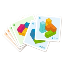 Picture of Djeco Sologic Cubissimo – Houten 3D Denkspel - vanaf 7 jaar