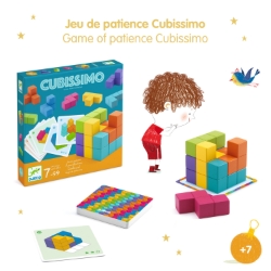 Djeco Sologic Cubissimo – Houten 3D Denkspel - vanaf 7 jaar