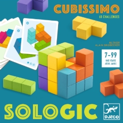 Djeco Sologic Cubissimo – Houten 3D Denkspel - vanaf 7 jaar
